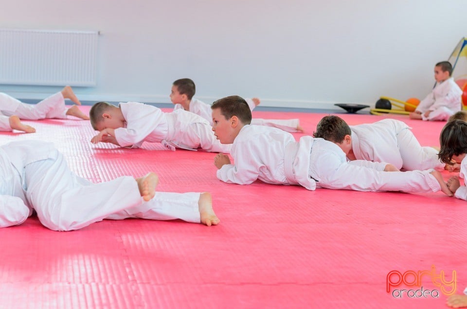 Micii judoka la Examen de Mon,