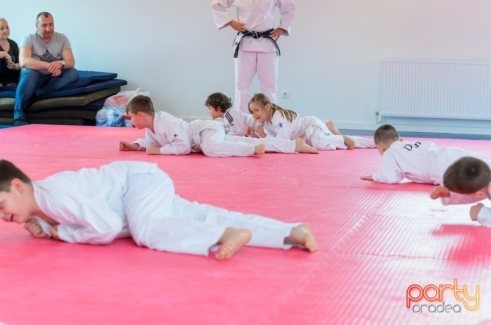 Micii judoka la Examen de Mon,