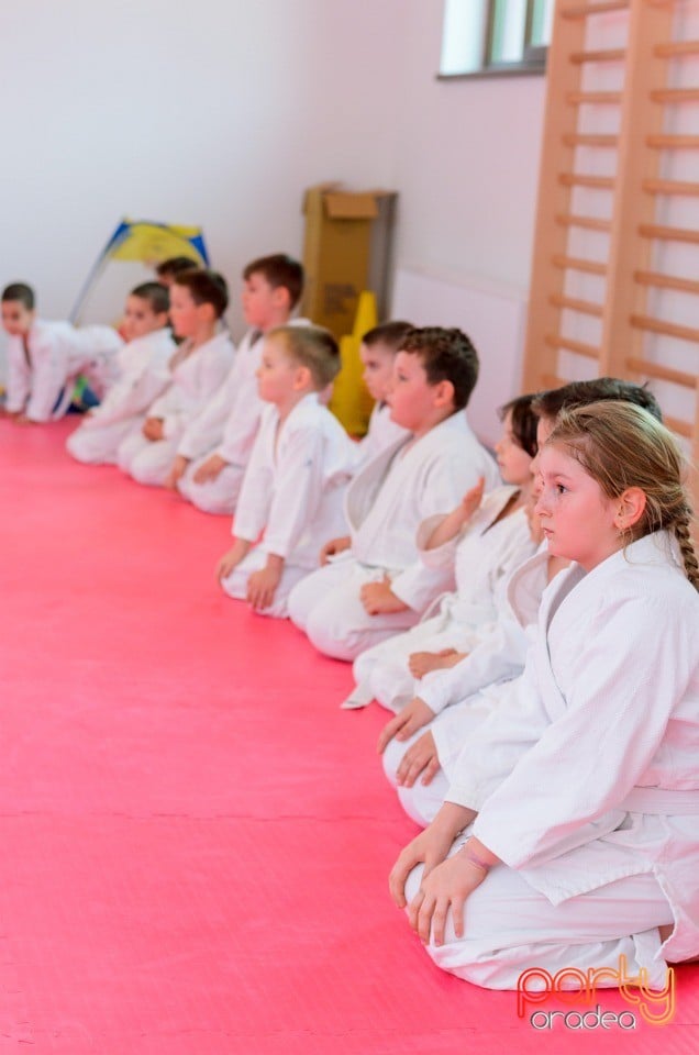 Micii judoka la Examen de Mon,
