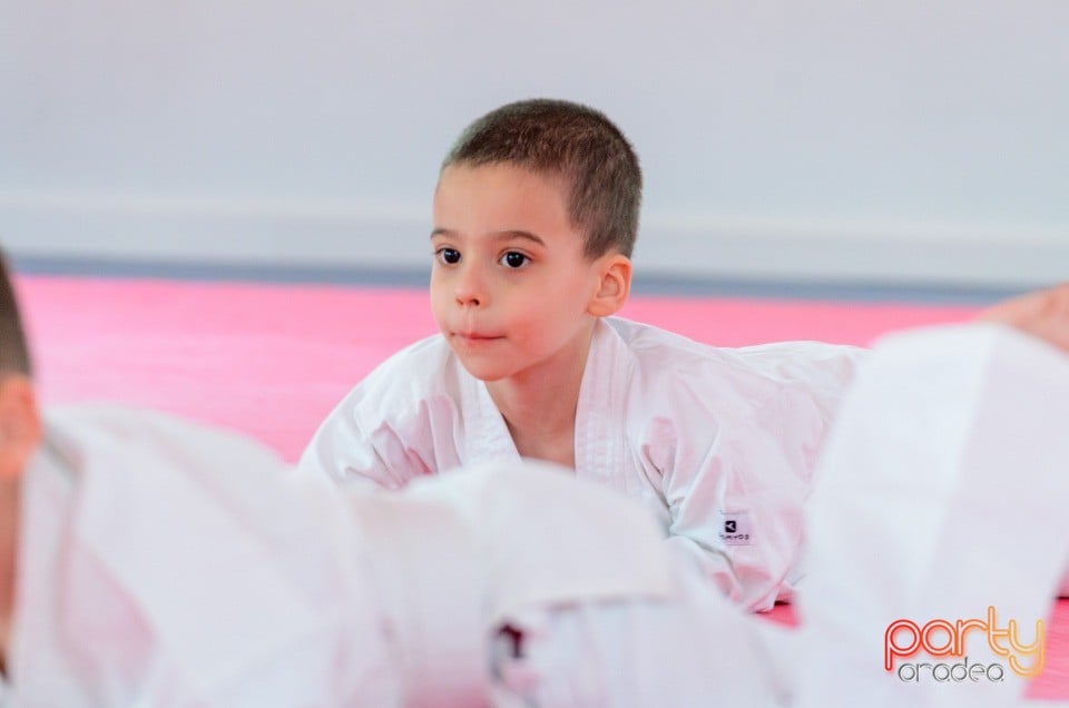 Micii judoka la Examen de Mon,