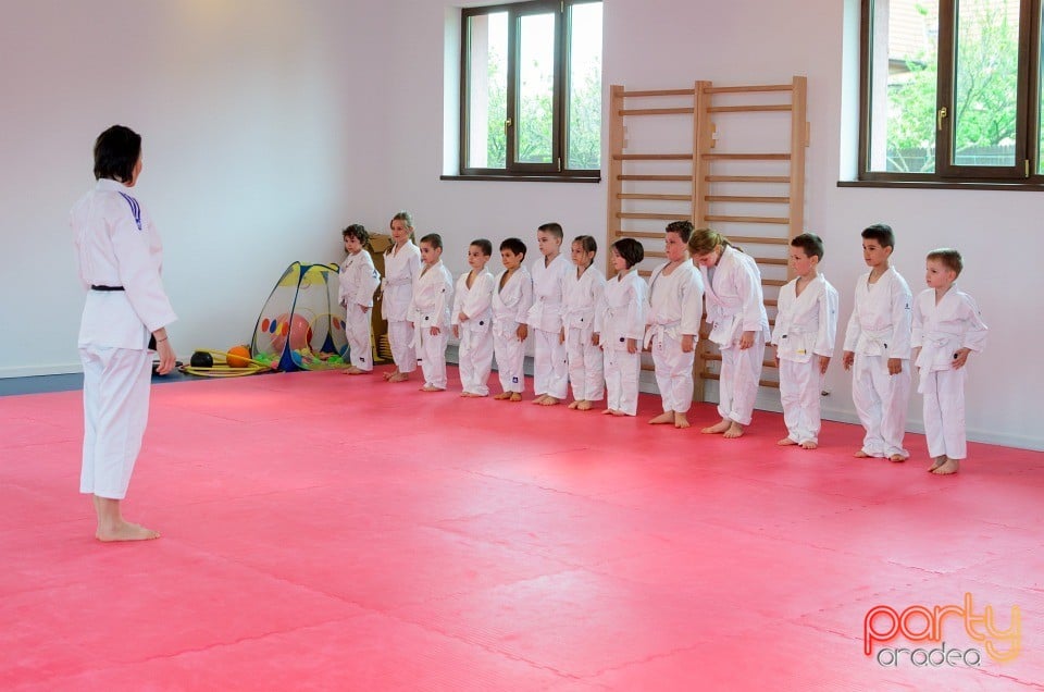Micii judoka la Examen de Mon,