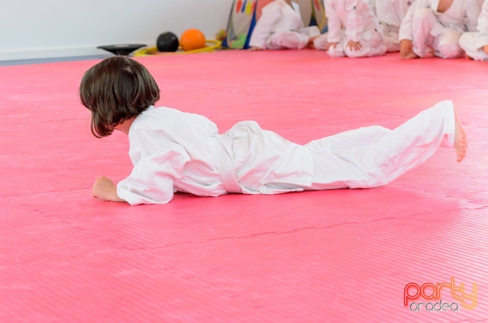 Micii judoka la Examen de Mon,