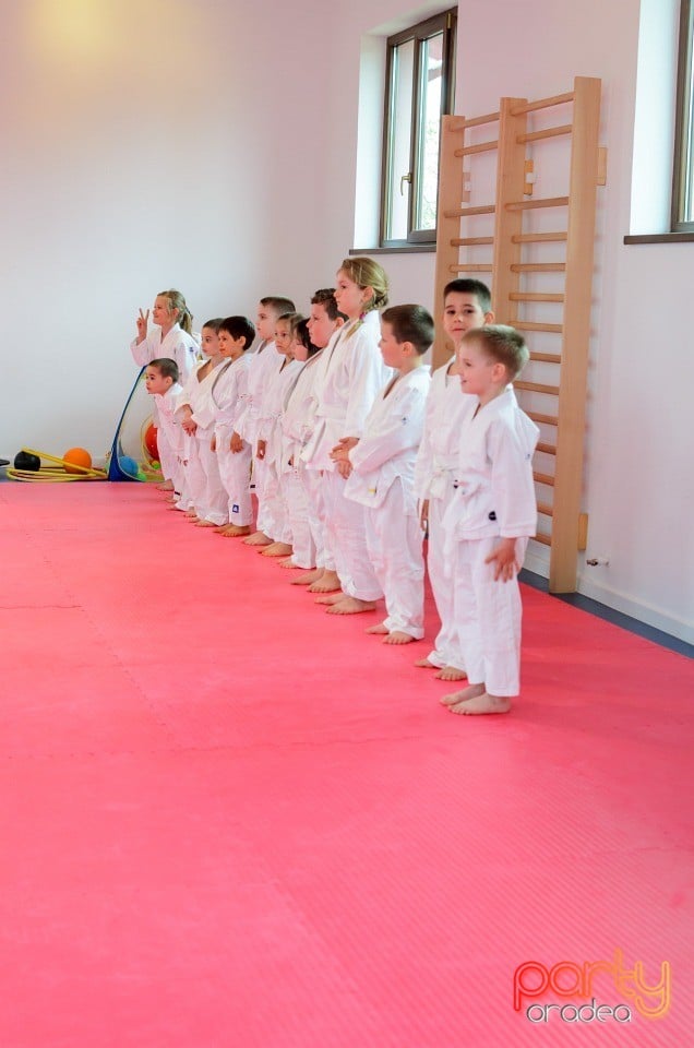 Micii judoka la Examen de Mon,