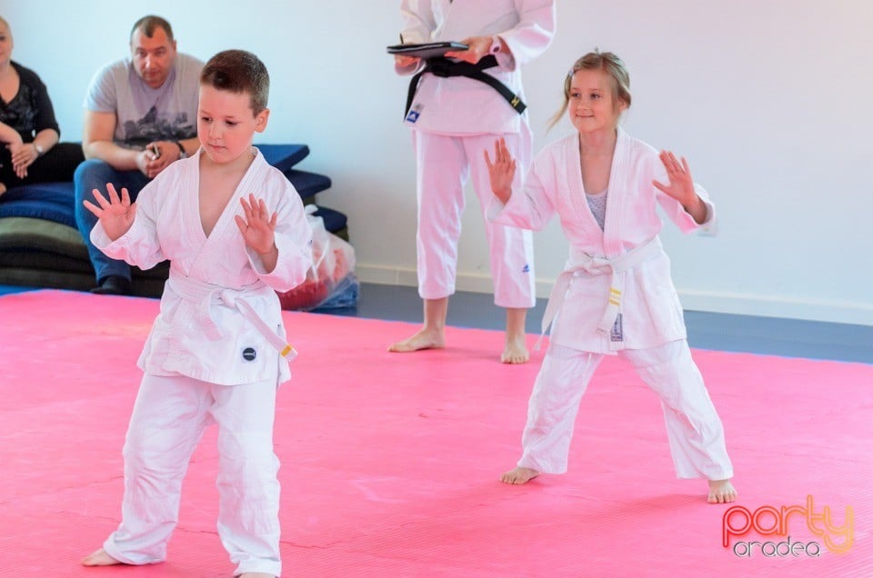 Micii judoka la Examen de Mon,