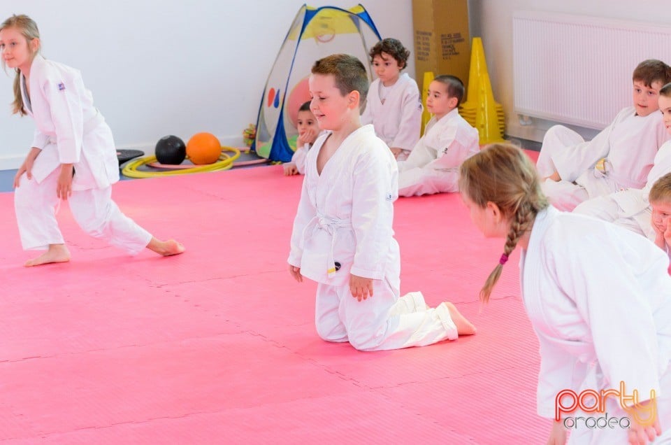 Micii judoka la Examen de Mon,