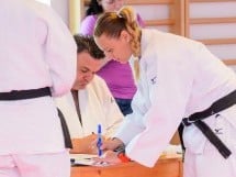 Micii judoka la Examen de Mon