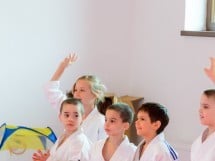 Micii judoka la Examen de Mon