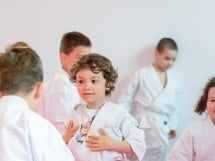 Micii judoka la Examen de Mon