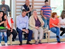 Micii judoka la Examen de Mon