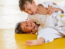 Micii judoka la Examen de Mon