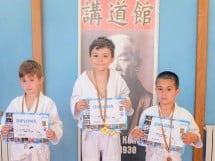 Micii judoka la Examen de Mon