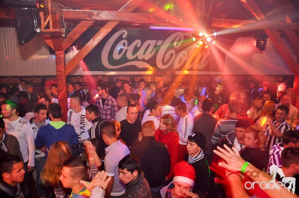 Mikulás Party în Disco Faház, 