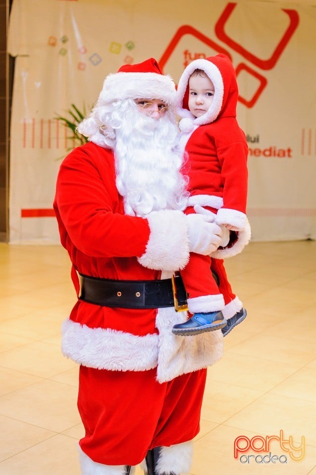 Moş Crăciun e la Oradea Shopping City,