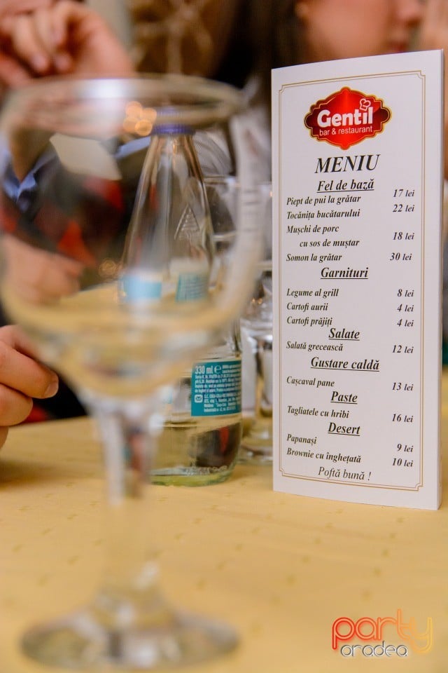 O seară cu muzică folk, Restaurant Gentil