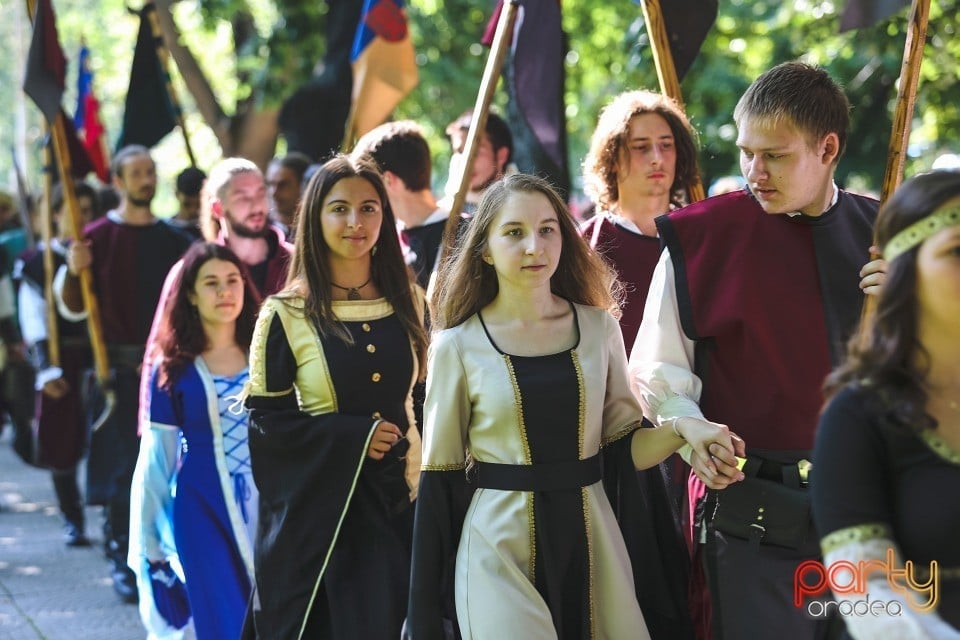 Paradă de prezentare şi deschiderea oficială al Zilelor Cetăţii, Oradea