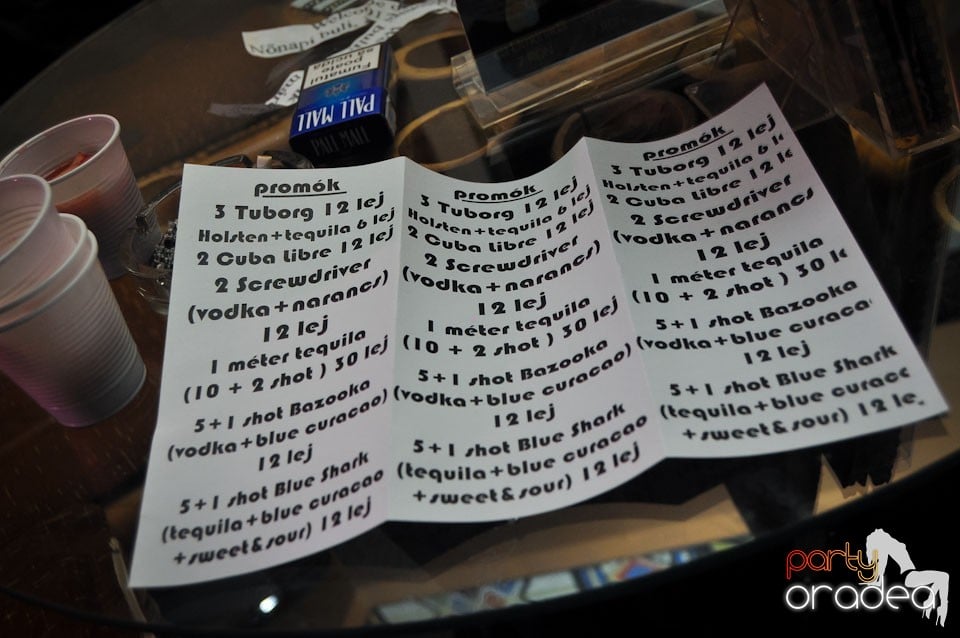 Petrecere de Ziua Femeii în Zulu Caffe, Zulu Caffe