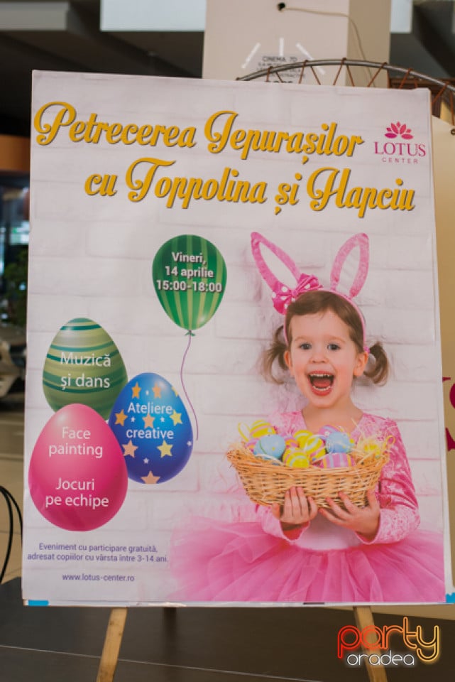 Petrecerea Iepurașilor cu Toppolina și Hapciu, Lotus Center