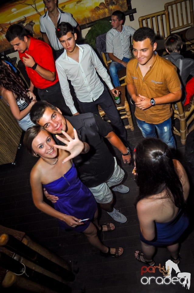 School ending party, Zulu Caffe