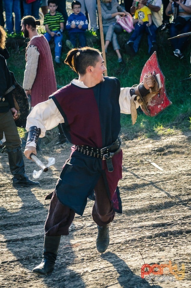 Spectacol demonstrativ de lupte medievale, Cetatea Oradea