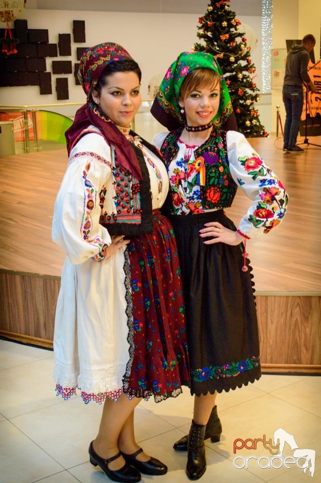 Spectacol popular în Oradea Shopping City,