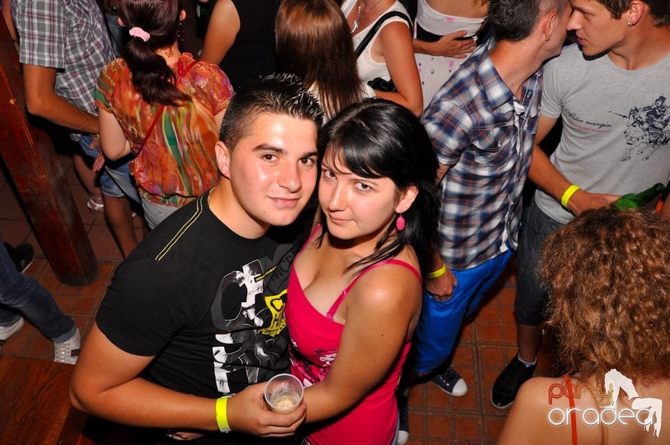 Spumă party în Disco Faház, 