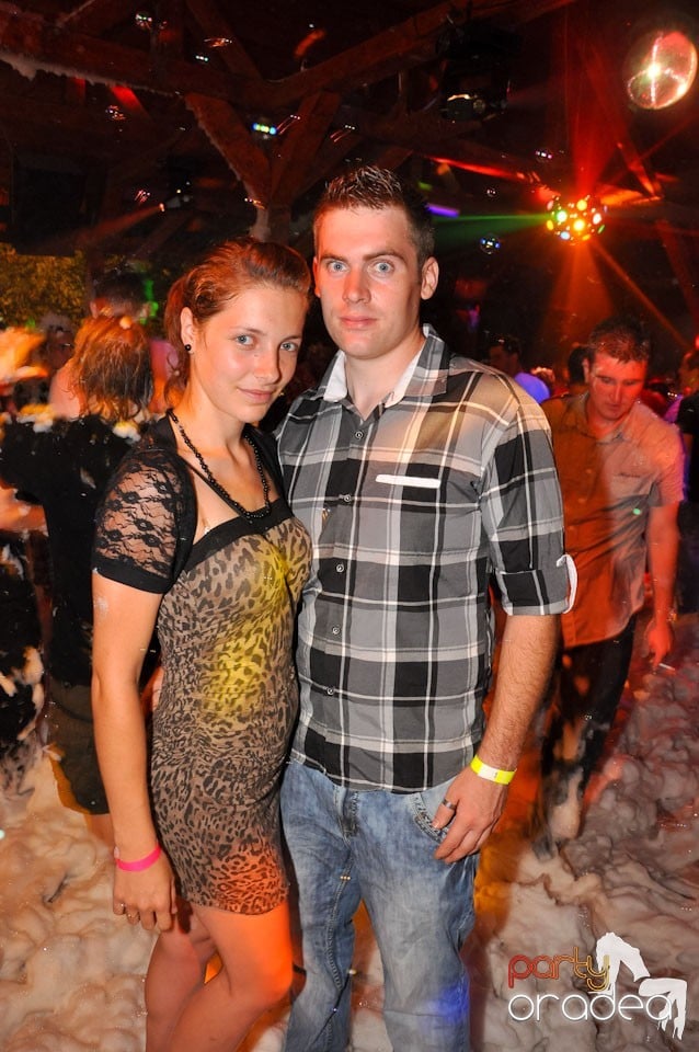 Spumă party în Disco Faház, 