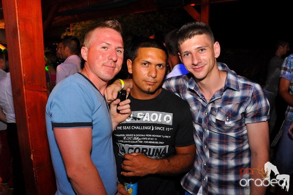 Spumă party în Disco Faház, 