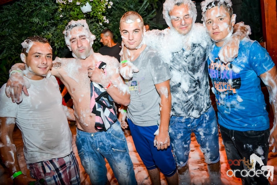 Student foam party, 