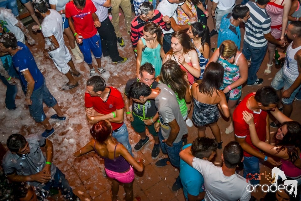 Student foam party, 