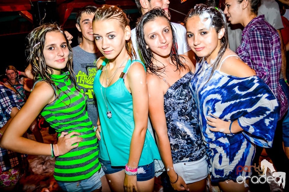 Student foam party, 