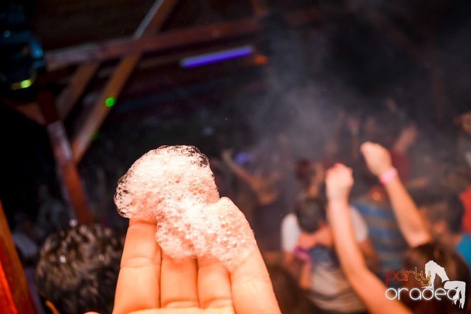 Student foam party, 