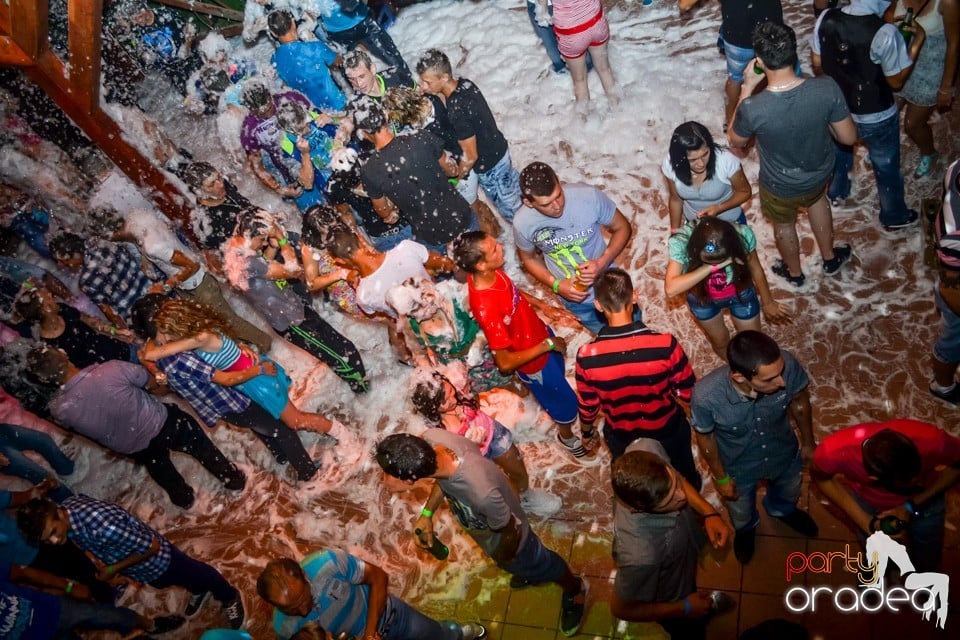 Student foam party, 