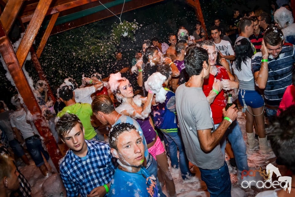 Student foam party, 