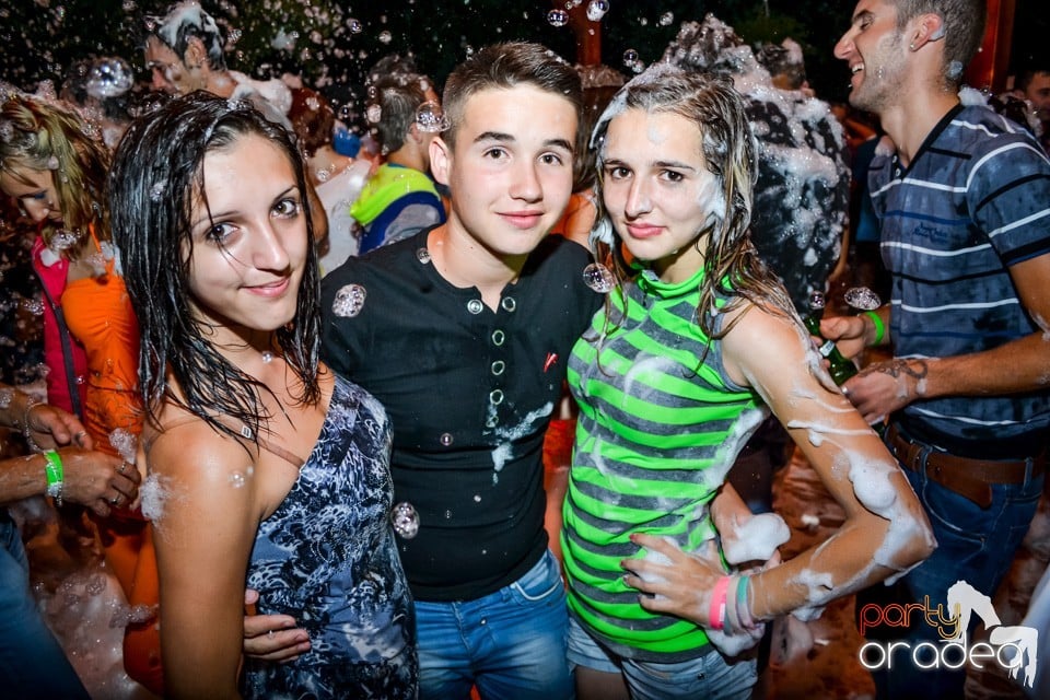 Student foam party, 