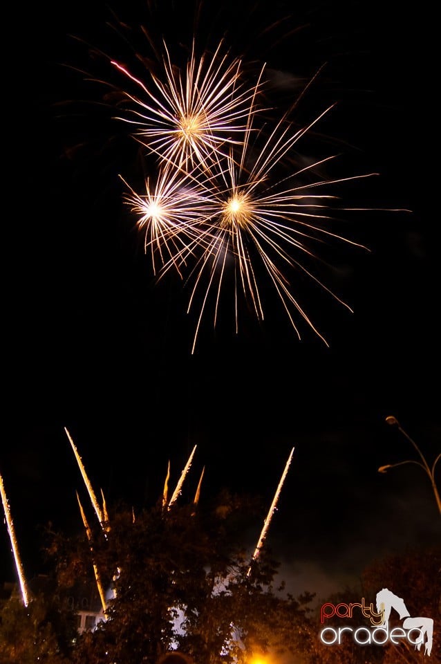 Toamna Orădeană - Foc de artificii,