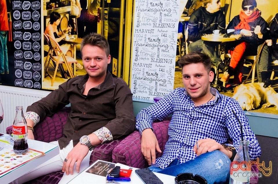 Vineri seara în Blanc Coffee, 