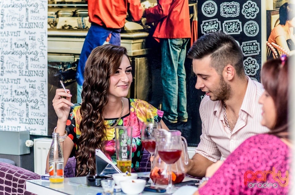 Vineri seara în Blanc Coffee, 